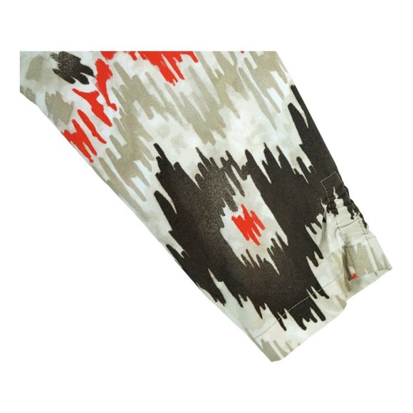 ZENERGY Women's Polyester Zip Front Jacket Elastic Waist Multicolor Size 2 - Picture 6 of 6